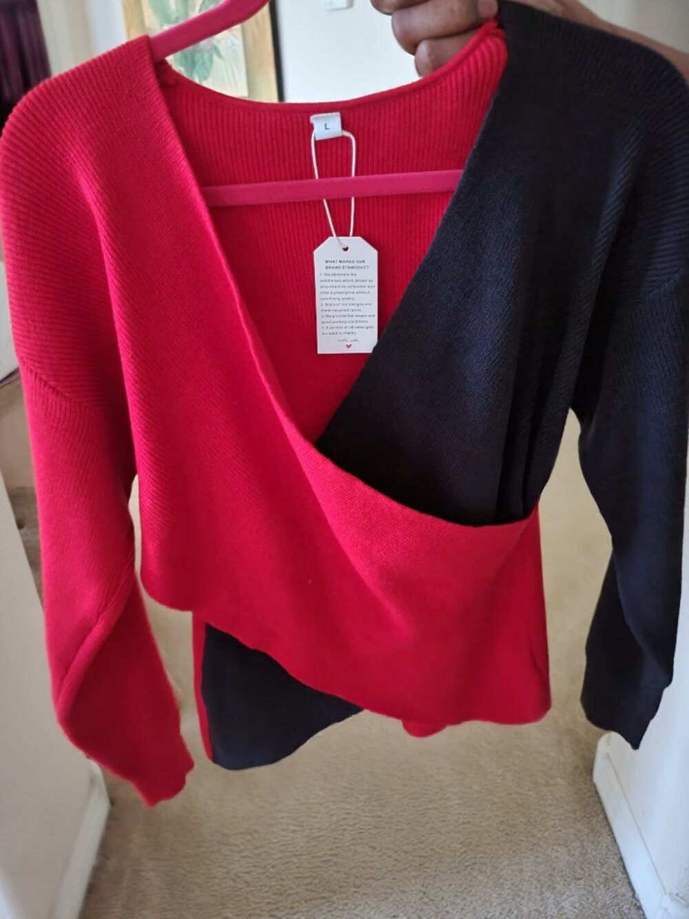 Color Block Sweater